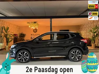 Nissan Qashqai 1.2 Tekna Garantie Trekhaak Elek Stoelen 360 Camera StoelVW Lane Led Navi Cruise Rijk
