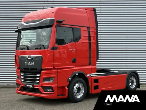 MAN TGX 18.520 4x2 BL SA D30 PowerLion Optiview Sideskirts Standklima Standairco 2x tank