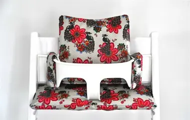 Stokke tripp trapp stoelverkleiner kussen 'Flower Power'
