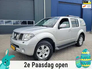 Nissan Pathfinder 2.5 SE Scuifdak Grijs Kenteken