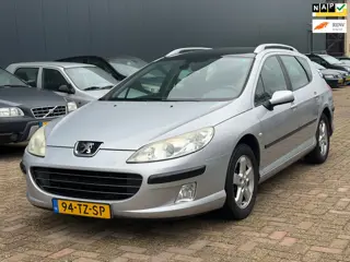 Peugeot 407 SW 2.0-16V Premium AUTOMAAT PANO/CRUISE | INRUILKOOPJE !