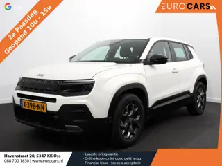 Jeep Avenger Longitude 54 kWh | Navigatie | Apple Carplay/ Android Auto | Parkeersensor achter | Cru