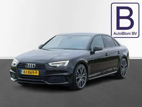 Audi A4 Limousine 1.4 TFSI Sport S line black edition /Prachtige Auto!/NL/Leder/Trekh./Sfeer/