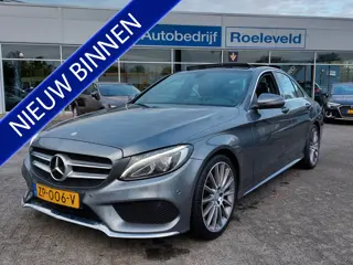 Mercedes-Benz C-Klasse 200 184pk Automaat Sport Edition AMG | Navi | Clima | Cruise | Lederen Bekled