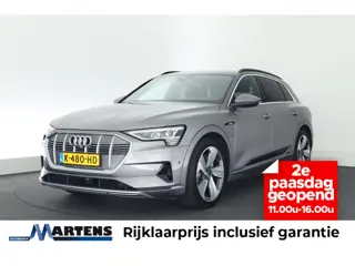 Audi e-tron 55 quattro 95 kWh 408pk SOH 95% Trekhaak 360Camera ACC Keyless Stoelverwarming Memory Na