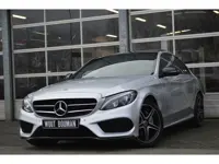 Mercedes-Benz C-Klasse 200 AMG-Line Led Leder Panorama Night Afn.trekh Pdc