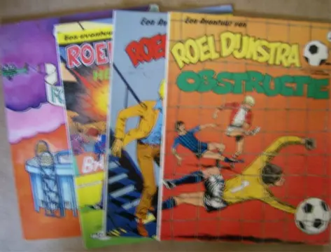 15 voetbalstrip roel dijkstra en een knudde