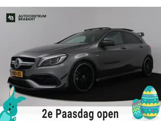 Mercedes-Benz A-klasse AMG 45 4MATIC (PANORAMADAK, AERO PAKKET, KUIPSTOELEN, H/K, STOELVERWARMING, C