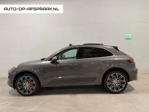 Porsche Macan 3.6 Turbo Pano Leer Chrono ACC Bose Carbon Luchtvering Leer Camera