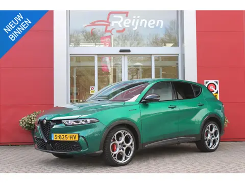 Alfa Romeo Tonale 1.5T Hybrid 160PK VELOCE | AFNEEMBARE TREKHAAK | PREMIUM PACK: LEDEREN BEKLEDING/G