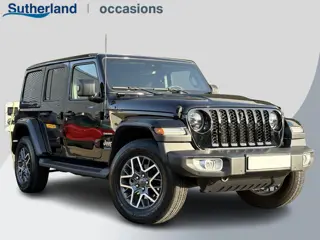 Jeep Wrangler Unlimited 4xe 380pk Sahara PHEV | Leder | Stoel- & Stuurverwarming | Navigatie | Afnee