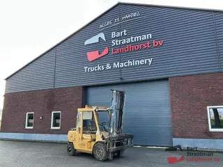 Caterpillar DP50K heftruck radiateur kapot BS1999