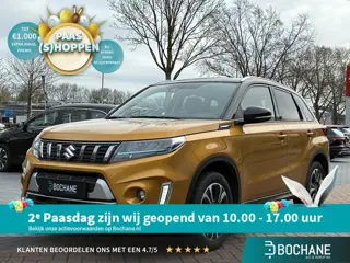 Suzuki Vitara 1.4 Boosterjet AllGrip Style Automaat 130PK | Trekhaak | Navigatie | Half-leder | Pano