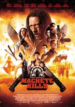 MACHETE KILLS filmposter.