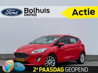 Ford Fiesta EcoBoost Titanium Adaptive Cruise | Voorruitverwarming | Camera | Navi | Apple Carplay &