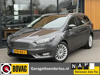Ford Focus Wagon 1.0 125pk Titanium Stoelverw. Carplay, 1e Eig. Garantie