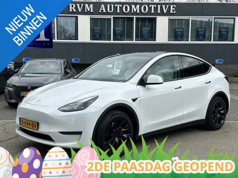 Tesla Model Y Long Range AWD 75 kWh BTW| SOH 89% | VAN €33.900,- NU VOOR SLECHTS €31.877,- Uw LENTEV