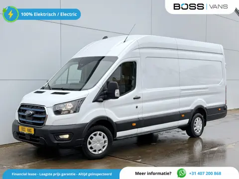 Ford E-Transit 184PK 68kWh L4H3 316km WLTP 96,2% (SOH) BEV Snelladen Carplay Climate control Laadkab