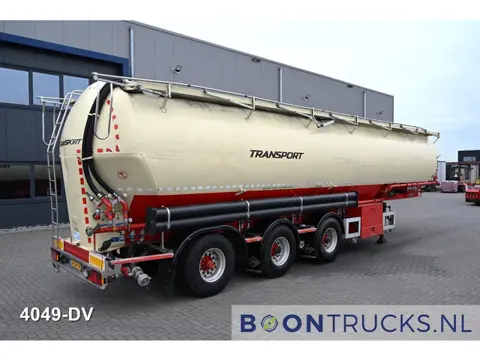 Feldbinder EUT 59.3 SILO | 59 M3 * FOOD * 4 COMP. * STEERING * LIFT AXLE * FULL ALU * NL TRAILER