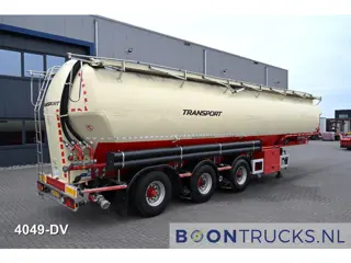 Feldbinder EUT 59.3 SILO | 59 M3 * FOOD * 4 COMP. * STEERING * LIFT AXLE * FULL ALU * NL TRAILER