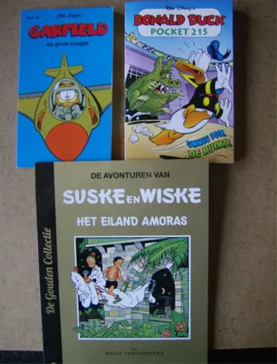 15 garfield suske en wiske donald duck