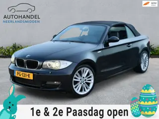 BMW 1-serie Cabrio 120d High Executive AIRCO NAVI Stoelverwarming