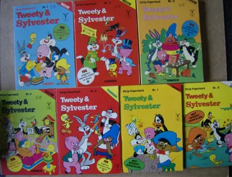 2 tweety en sylvester pocket