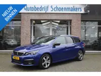 Peugeot 308 SW 1.2 PureTech GT-line PANO STOELVERW/MASSAGE CARPLAY HALFLEER 2xPDC ZWARTE-HEMEL CRUIS