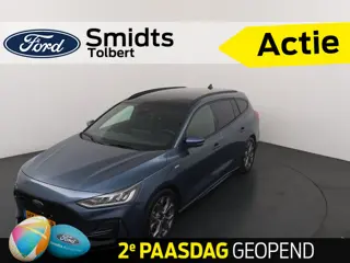Ford FOCUS Wagon EcoBoost Hybrid 155PK ST Line | Automaat I Pano I Trekhaak I Adapt cruise I 1.500KG