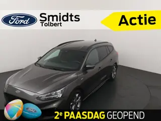 Ford FOCUS Wagon 125PK EcoBoost Hybrid ST Line Business | Trekhaak | Winterpack | Keyless | Clima | 