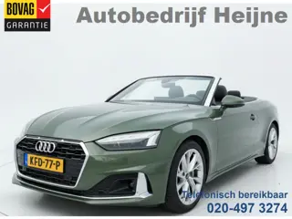 Audi A5 Cabriolet 40 TFSI 204PK S-TRONIC ADVANCED EDITION CAMERA/NAVI/LEDER