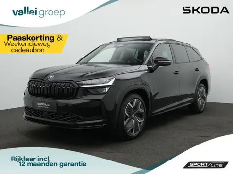 Skoda Kodiaq 1.5 TSI PHEV 204 pk Sportline Business | Panoramadak | Trekhaak | Geheugenstoelen | Mat