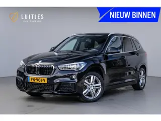 BMW X1 sDrive20i M-Sport|NL-auto|Leder|Camera|Afn.Trekhaak|HuD|Elek.A-klep|Dealer-onderhouden
