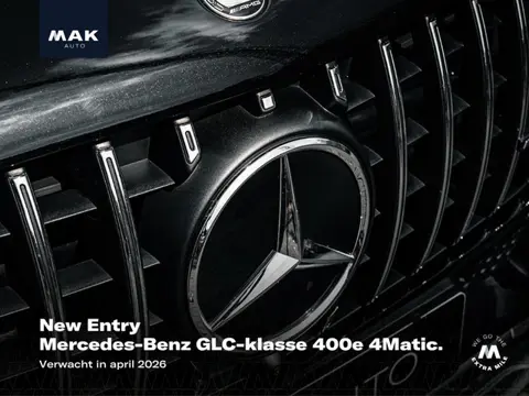 Mercedes-Benz GLC-klasse 400e 4Matic AMG Line, pano, luchtv., 4-wielbest, Burmester, tr.haak, HUD, A