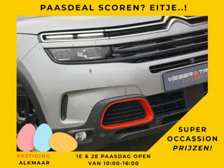 Citroen C5 Aircross 1.2 130PK Shine AUT | Gris Platinium | Panodak/Leder/Stoelverwarming/Carplay - C