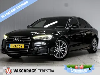 Audi A6 Limousine 1.8 TFSI ultra S-Line/ 19'' LMV/ Elek. Stoel(en) + Memory/ Zwarte-Hemel/ BOSE/ Sto