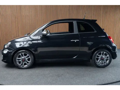 Fiat 500 0.9 TwinAir Turbo 500S Leer Navi Airco Cruise LM velgen