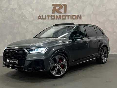 Audi Q7 60 e quattro Comp|3x S LINE|PANO|NAP|360CAM|456PK|TREKHAAK|KEYLESS|LEDER|RS STOELEN|MATRIX|B
