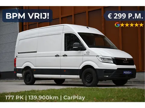 MAN TGE 3.180 2.0 BiTDI 177PK L3H3 Automaat | CarPlay | Cruise | € 299 P.M.