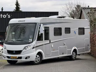 Knaus Sky i Plus 700 LX Queensbed Luchtvering 2x Airco Trekhaak Luifel