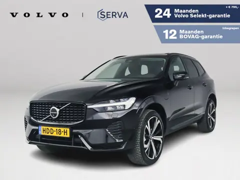 Volvo XC60 T8 Plug-in hybrid AWD Ultra Dark | SOH 100% | Panoramadak | 360° camera | Luchtvering | H