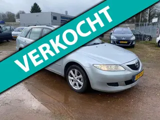 Mazda 6 Sportbreak 2.0i Touring , airco , apk okt 2026 , super mooie auto vol extra’s , recent nog g