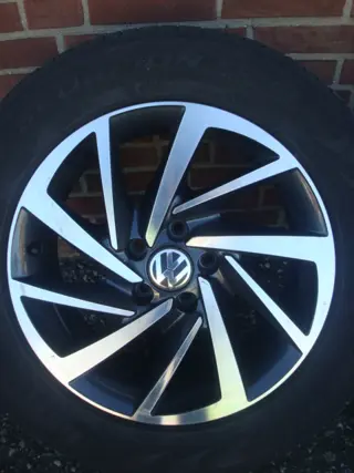 17 Inch Originele VW Woodstock Velgen en Banden 5x112