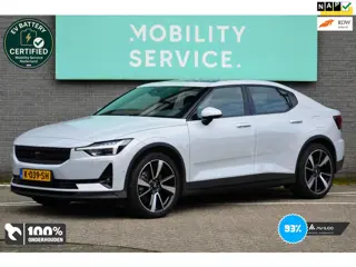 Polestar 2 Long Range Dual Motor Launch Edition 78kWh SOH93% Pano LED CarPlay ACC 3x stoelverwarming