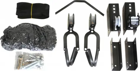 Mirage fietslift Superlifter 57kg staal zwart 11 delig