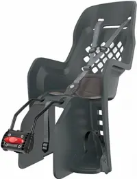 Polisport Joy CFS Fietszitje Achter Framebevestiging Donkergrijs