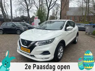 Nissan Qashqai 1.3 DIG-T Business Edition 2e paasdag open 12 tot 16 uur