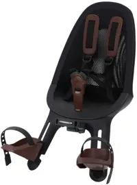 Qibbel Air fietsstoeltje voor zwart/bruin