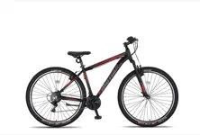 Umit 4 Motion MTB 29 Inch 46 cm Unisex 21V V Brakes Zwart/Rood