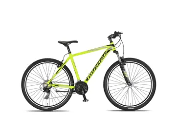 Umit Mirage Oversized MTB 27.5 Inch 50 cm Unisex 21V V Brakes Lime/Zwart